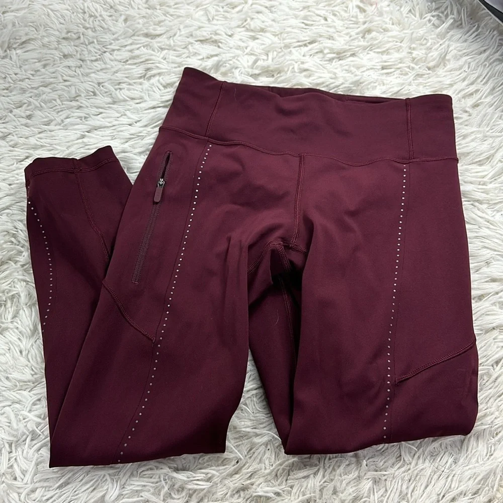 Lululemon Extra Mile Crop (Reflective 23